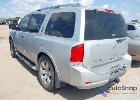 2010 Nissan Armada Titanium from USA, damaged, VIN 5N1BA0NDXAN612577